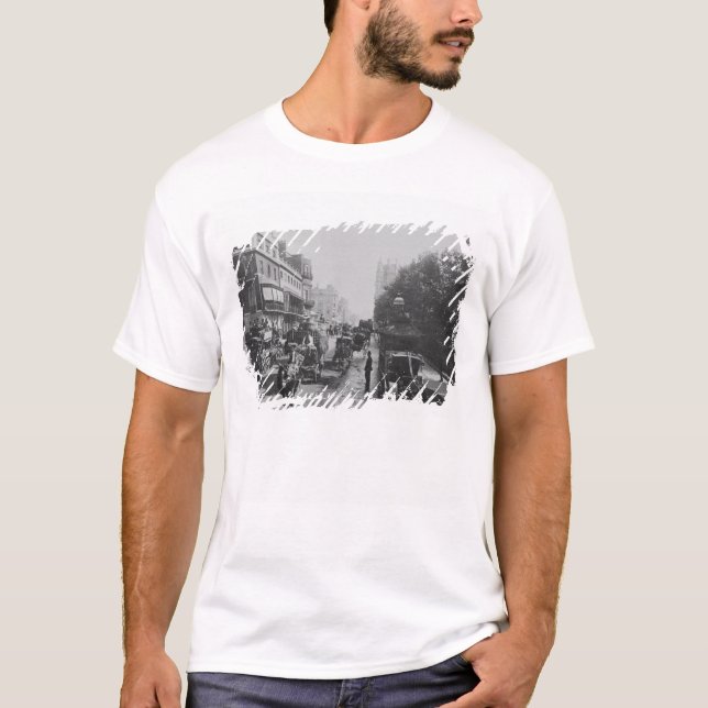Camiseta Vista de Piccadilly, c.1900 (Anverso)