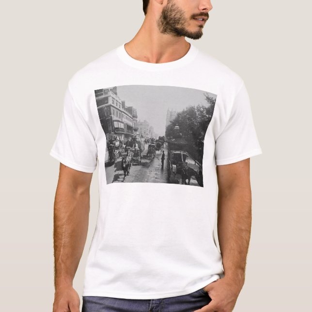 Camiseta Vista de Piccadilly, c.1900 (Anverso)