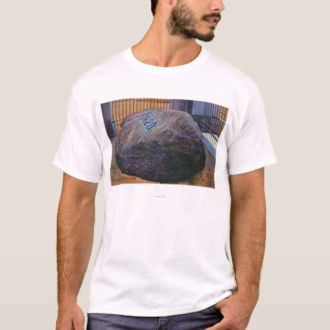 Camiseta Vista de Plymouth Rock real (Anverso)