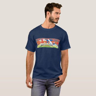 Camiseta Vista de Reiver en el logo de Carter Bar Tartan