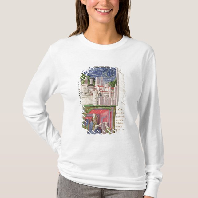 Camiseta Vista de Roma como la ciudad de dios (Anverso)