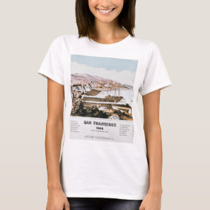 Camiseta Vista de San Francisco, 1849