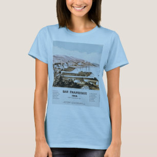 Camiseta Vista De San Francisco, 1849