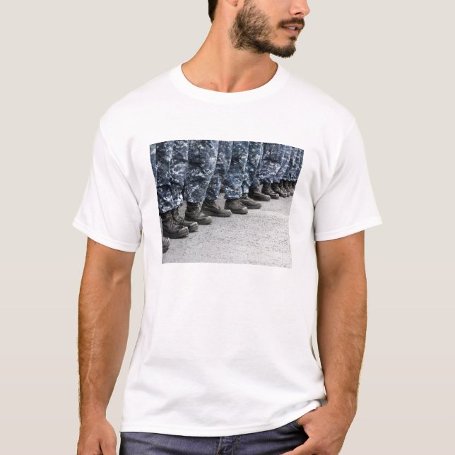 Camiseta Vista de sección baja de marineros (Anverso)