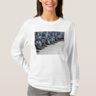 Camiseta Vista de sección baja de marineros