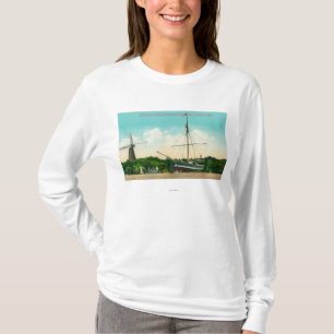 Camiseta Vista de Sloop ártico de Amundsen