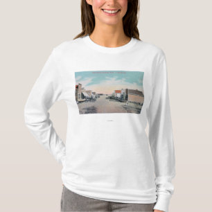 Camiseta Vista de StreetMansfield principal, WA