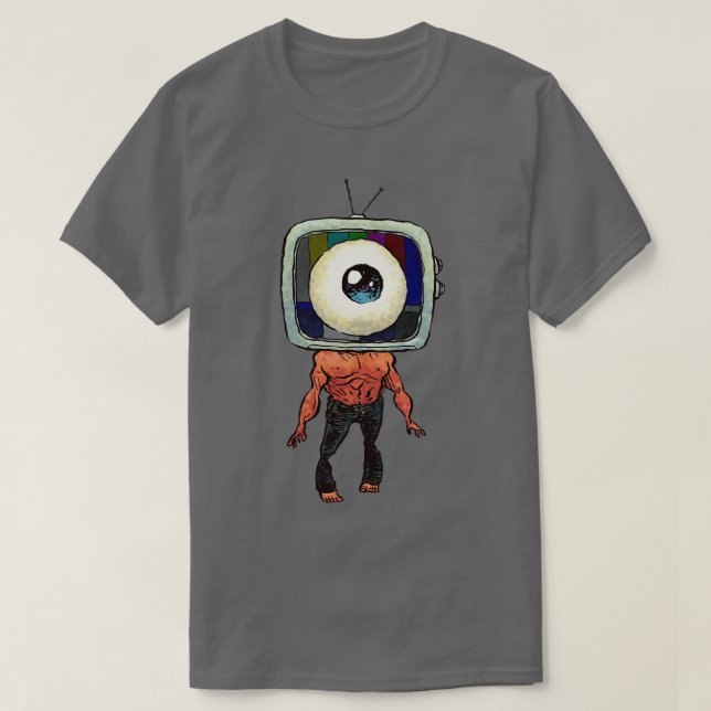 Camiseta Vista de TV (Diseño del anverso)