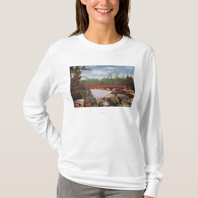 Camiseta Vista de un puente a las tres islas de la hermana (Anverso)