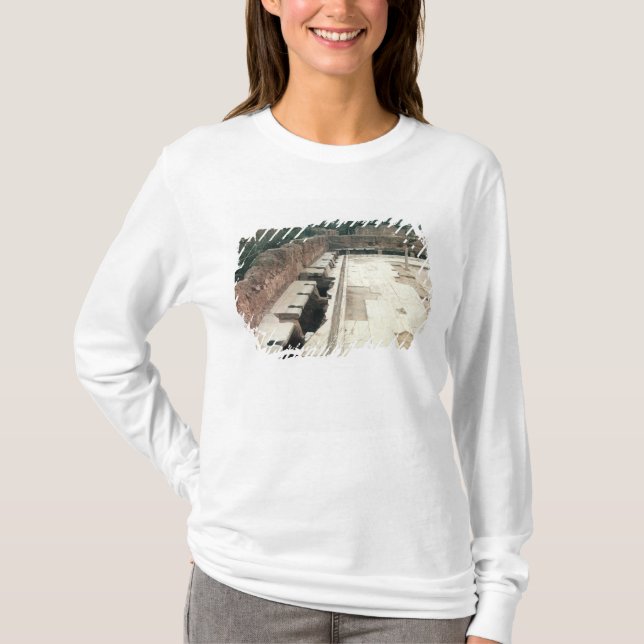 Camiseta Vista de un servicio comunal (Anverso)