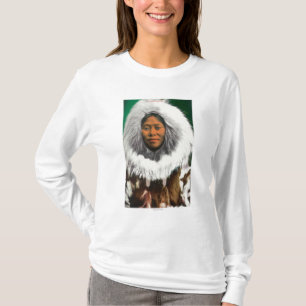 Camiseta Vista de una belleza esquimal