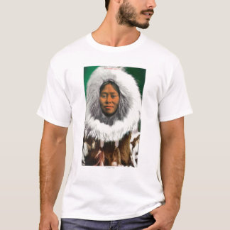Camiseta Vista de una belleza esquimal