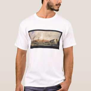 Camiseta Vista de una fábrica del azúcar