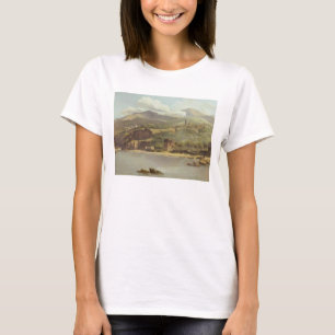 Camiseta Vista de Vico Estense de Sorrento que mira hacia