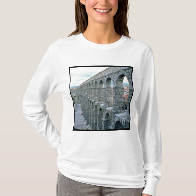 Camiseta Vista del acueducto romano que fecha probablemente (Anverso)