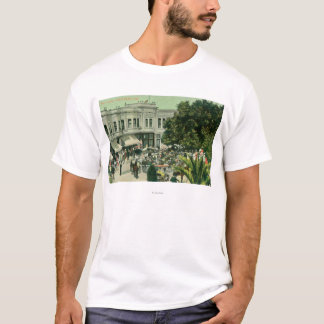 Camiseta Vista del alto de CirclePalo, CA