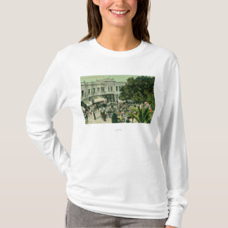Camiseta Vista del alto de CirclePalo, CA