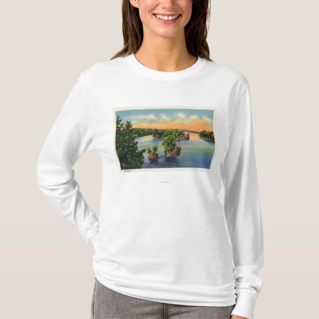 Camiseta Vista del canal perdido (Anverso)