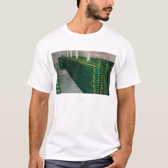Camiseta Vista del Champán VaultsAsti, CA (Anverso)