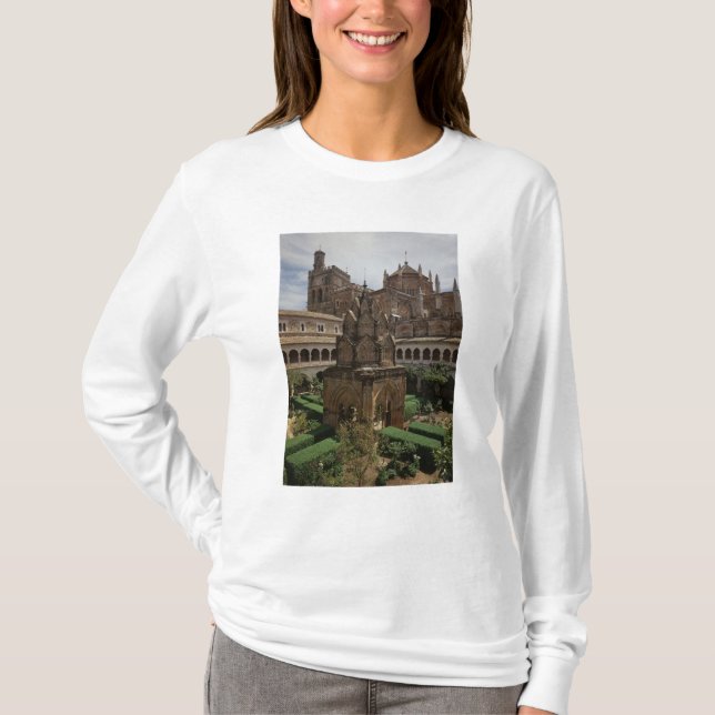 Camiseta Vista del claustro mudéjar (Anverso)