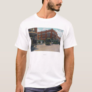 Camiseta Vista del CornerBeaumont más ocupado, TX