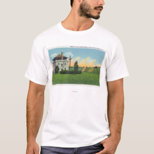 Camiseta Vista del cuerpo de Garde en castillo francés