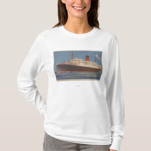 Camiseta Vista del Cunard R.M.L. Franconia