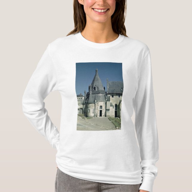 Camiseta Vista del d'Evrault del viaje (Anverso)