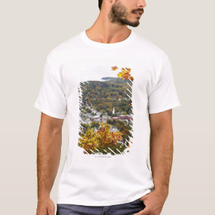 Camiseta Vista del estado de las colinas de Camden a travé