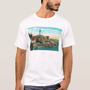 Camiseta Vista del faro de Atkinson del punto