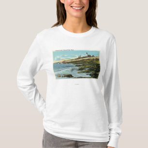 Camiseta Vista del faro de Pemaquid