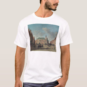 Camiseta Vista del Grote Markt en Haarlem