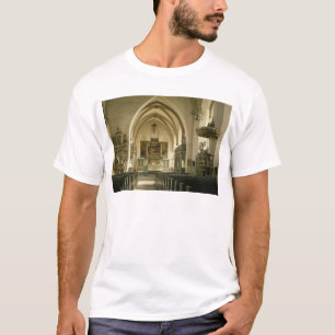 Camiseta Vista del interior de la iglesia con