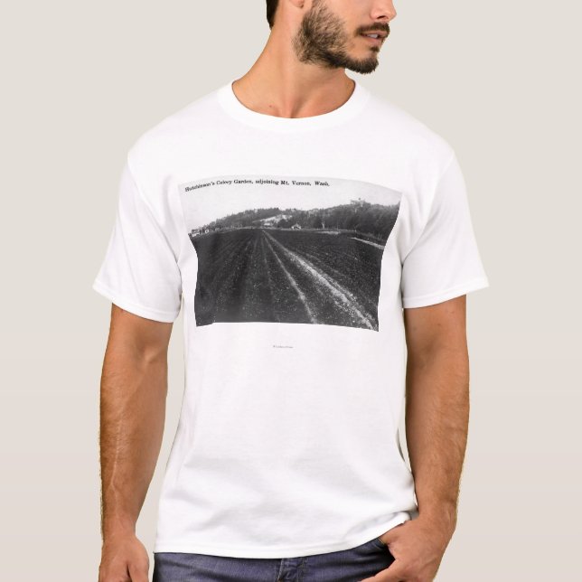 Camiseta Vista del jardín del apio de Hutchinson (Anverso)