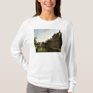 Camiseta Vista del Kloveniersburgwal en Amsterdam