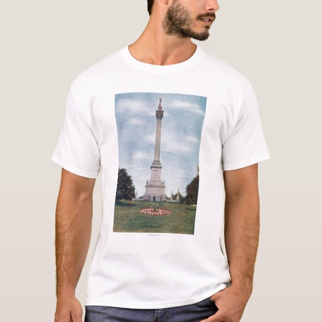 Camiseta Vista del monumento de Brock # 2 (Anverso)