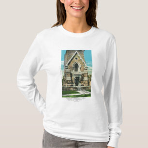 Camiseta Vista del monumento de la batalla de Saratoga