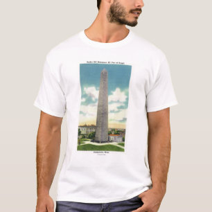 Camiseta Vista del monumento del Bunker Hill # 2