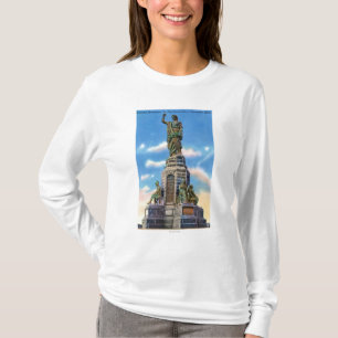 Camiseta Vista del monumento nacional a los antepasados de