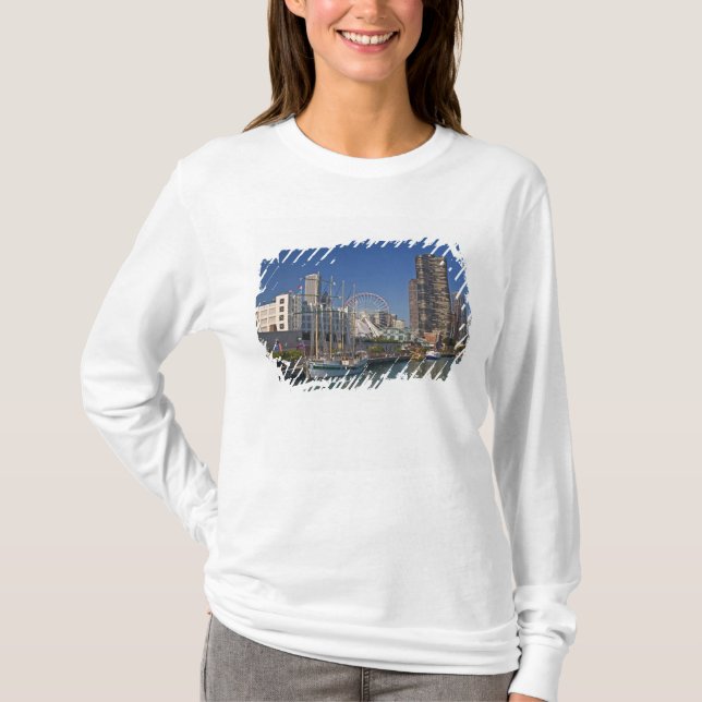Camiseta Vista del muelle naval 2 de Chicago (Anverso)