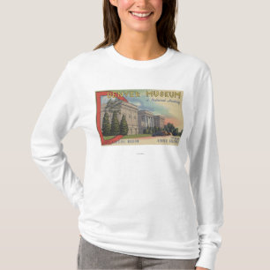 Camiseta Vista del museo de Denver de la historia natural