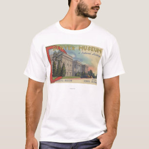 Camiseta Vista del museo de Denver de la historia natural