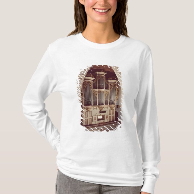 Camiseta Vista del órgano en la iglesia en Rotha (Anverso)