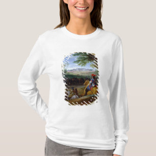 Camiseta Vista del palacio de Versalles en 1669