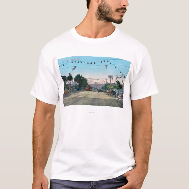 Camiseta Vista del parque de Idora de StreetOakland, CA (Anverso)