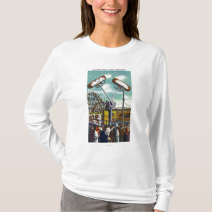 Camiseta Vista del paseo del Lazo-o-Avión # 2
