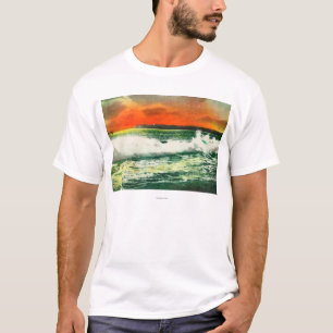 Camiseta Vista del Point Loma en SunsetCoronado, CA