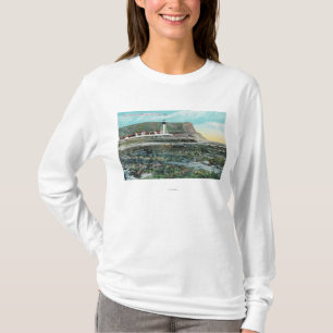Camiseta Vista del Point Loma LighthouseSan Diego, CA