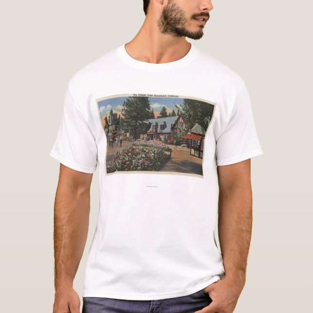 Camiseta Vista del pueblo (Anverso)