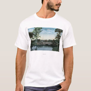 Camiseta Vista del puente de la cala del Central Park